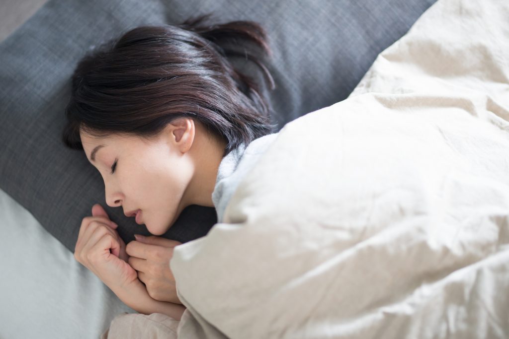 Sleep Resources 3 Young Asian woman sleeping