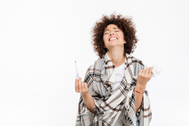 Tips For Better Sleep: How Is Body Temperature Vital to an Adequate Sleep? (Thermoregulation Explained) 1 sick woman
