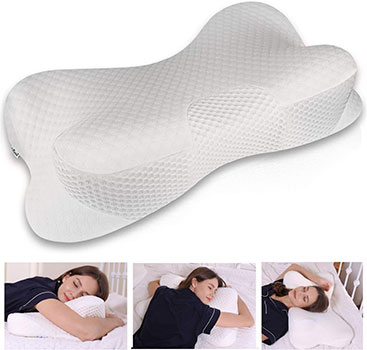 The 7 Best Pillows for Stomach Sleepers in 2022 (For Relief of Neck & Back Pain) 2 coisum stomach sleeping pillow